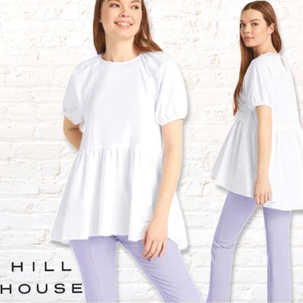 Hill House The Francesca Top in White Size Small New with tags